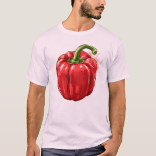 Camiseta básica de uso masculino