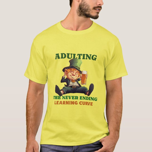 Camiseta básica de uso masculino (Frente)