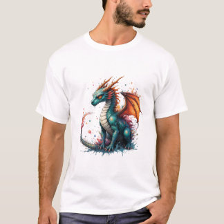 Camiseta básica de uso masculino