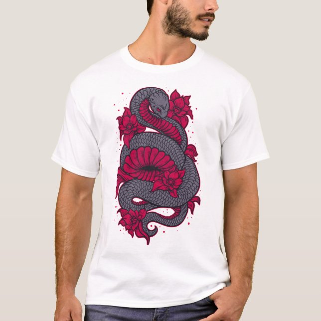 Camiseta básica de uso masculino (Frente)