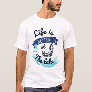 Camiseta básica de uso masculino