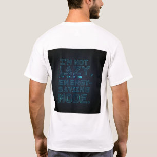 Camiseta básica de uso masculino