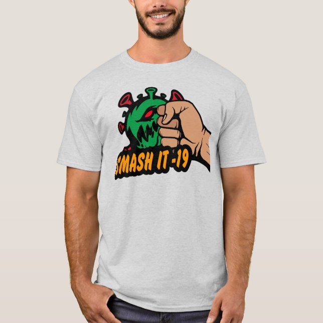 Camiseta básica de uso masculino (Frente)