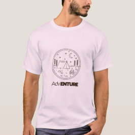Camiseta básica de uso masculino