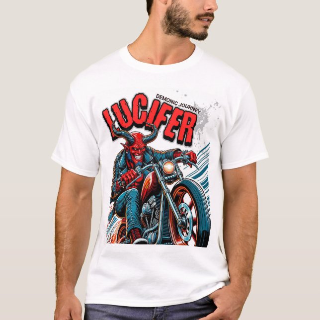 Camiseta básica de uso masculino (Frente)