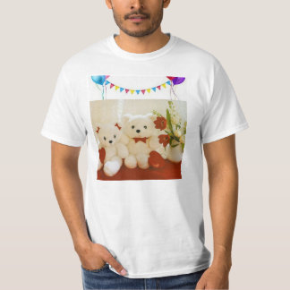 Camiseta básica de uso masculino