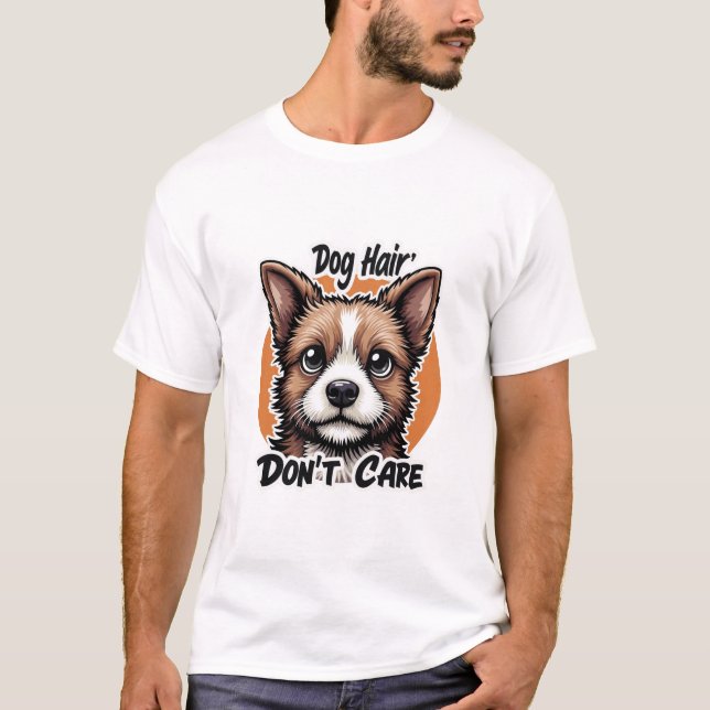 Camiseta básica de uso masculino (Frente)