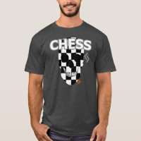 Camiseta básica de Xadrez HANDSKULL B2