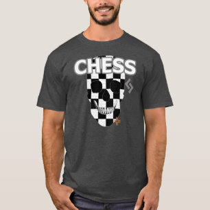 Camiseta básica de Xadrez HANDSKULL B2