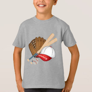 Camiseta Básica do Beball Kid Personalizada