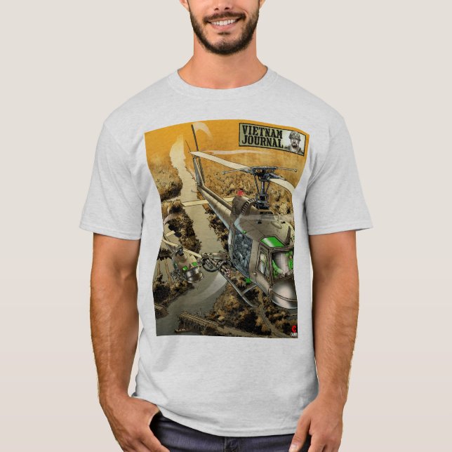 Camiseta básica do design V2 do Vietnã (Frente)