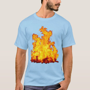Camiseta Básica dos Homens de Fogo