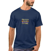 Camiseta Básica dos Homens do Orgulho Unido