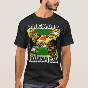 Camiseta Básica Escura ARCADIA JAMAICA