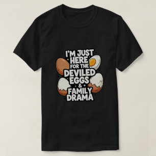 Camiseta Básica Escura de Ação de Graças