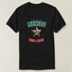Camiseta Básica Escura Edição Orgulho Nacional Méx