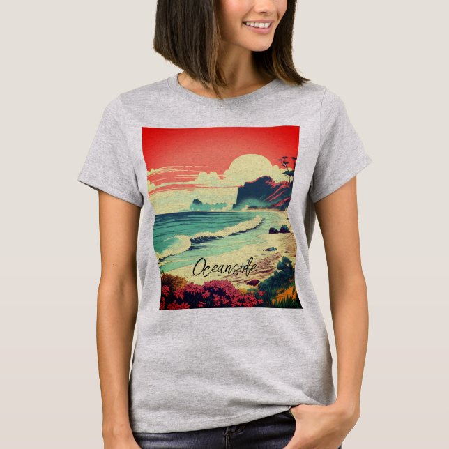 Camiseta Básica Feminina  (Frente)