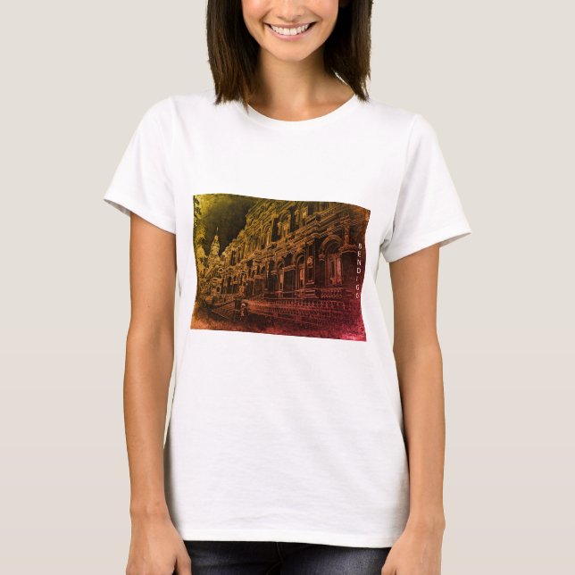 Camiseta básica feminina (Frente)