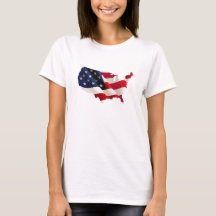 Camiseta Básica Feminina – América