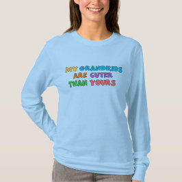 Camiseta Básica Feminina de Manga Longa Cuter Gran