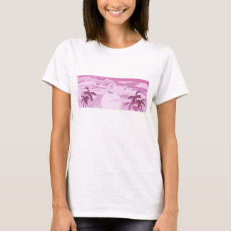 Camiseta Básica Feminina - Férias