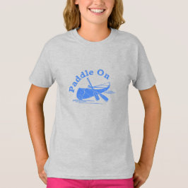 Camiseta Básica Feminina Infantil - Design de Remo