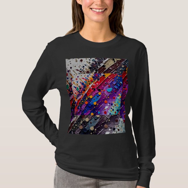 Camiseta Básica Feminina Manga Longa (Frente)