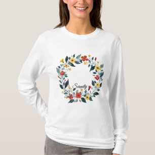 Camiseta Básica Feminina Manga Longa