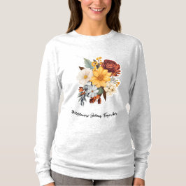 Camiseta Básica Feminina Manga Longa