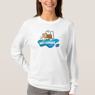 Camiseta Básica Feminina Manga Longa com Marca D'Á