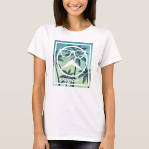 Camiseta Básica Feminina Modo Férias