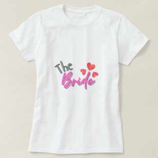 Camiseta básica feminina - Para noiva de equipe