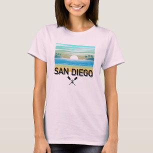 Camiseta Básica Feminina San Diego Design
