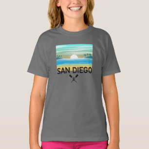 Camiseta Básica Feminina San Diego Design