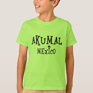 Camiseta Básica Infantil - Desenho Akumal México