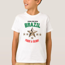 Camiseta Básica Infantil Edição Orgulho Nacional B