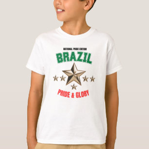 Camiseta Básica Infantil Edição Orgulho Nacional B