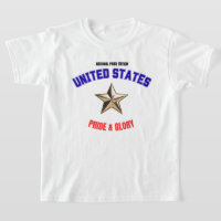 Camiseta Básica Infantil Edição Orgulho Nacional E