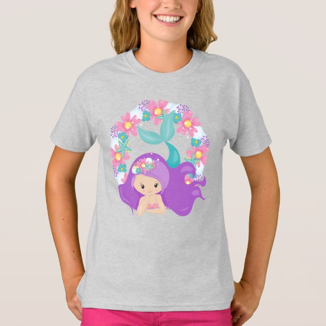 Camiseta Básica Infantil Feminina (Frente)