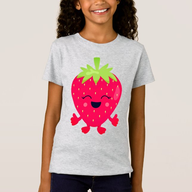 Camiseta Básica Infantil Feminina (Frente)