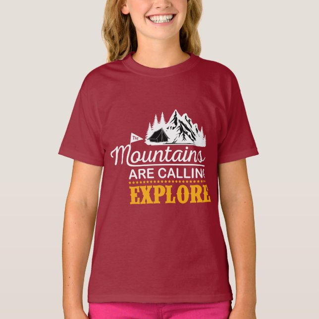 Camiseta Básica Infantil Feminina (Frente)