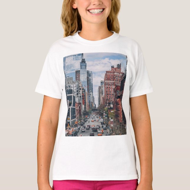 Camiseta Básica Infantil Feminina (Frente)