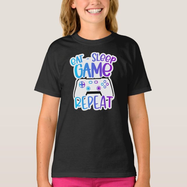 Camiseta Básica Infantil Feminina (Frente)