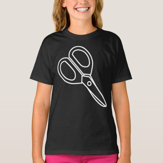 Camiseta Básica Infantil Feminina (Frente)