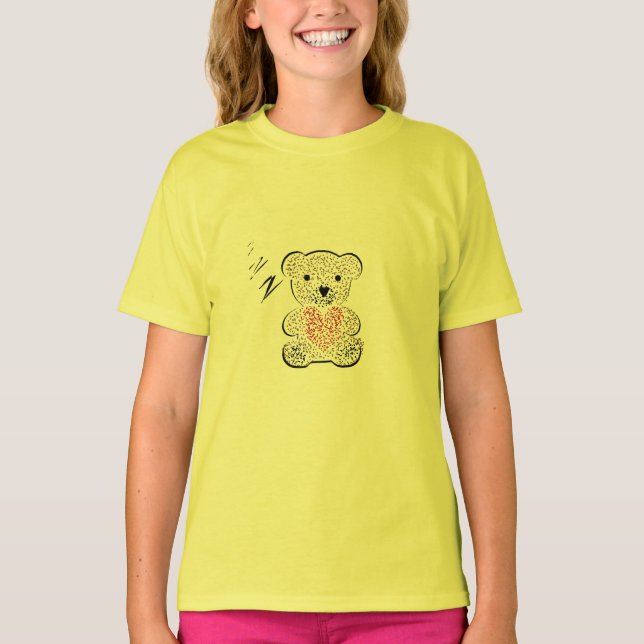 Camiseta Básica Infantil Feminina (Frente)