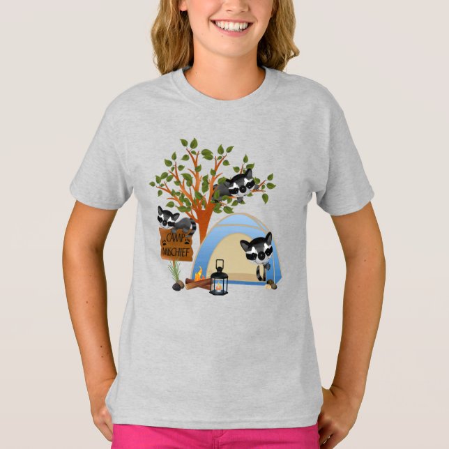 Camiseta Básica Infantil Feminina (Frente)