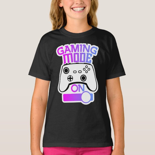 Camiseta Básica Infantil Feminina (Frente)
