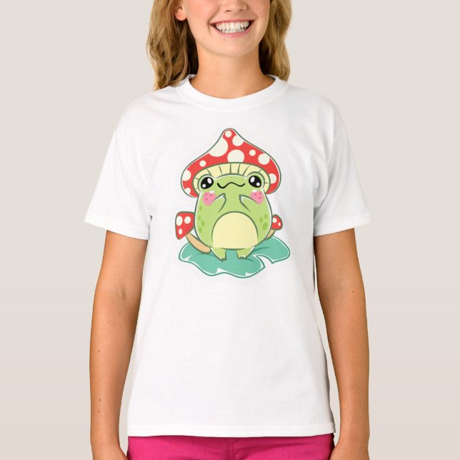Camiseta Básica Infantil Feminina (Frente)