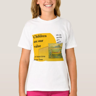 Camiseta Básica Infantil Feminina