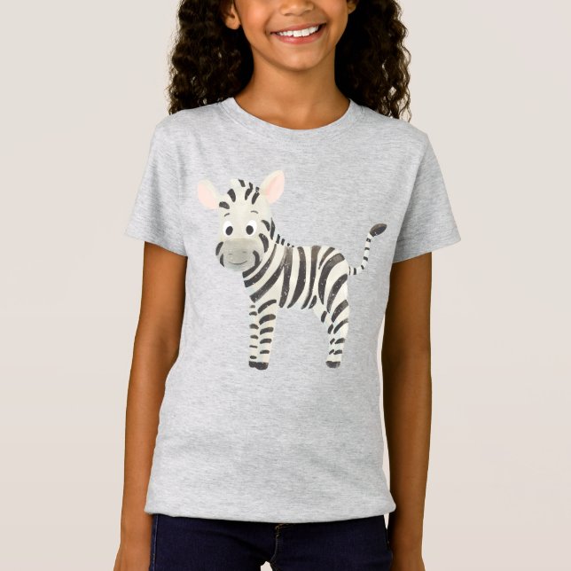 Camiseta Básica Infantil Feminina (Frente)